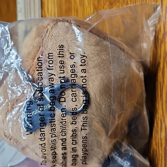 Lose That Frownie Eat A Brownie Plush Keychain - Picture 4 of 4